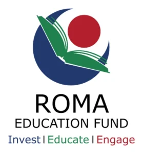 Logo Roma Education Fund (REF) România